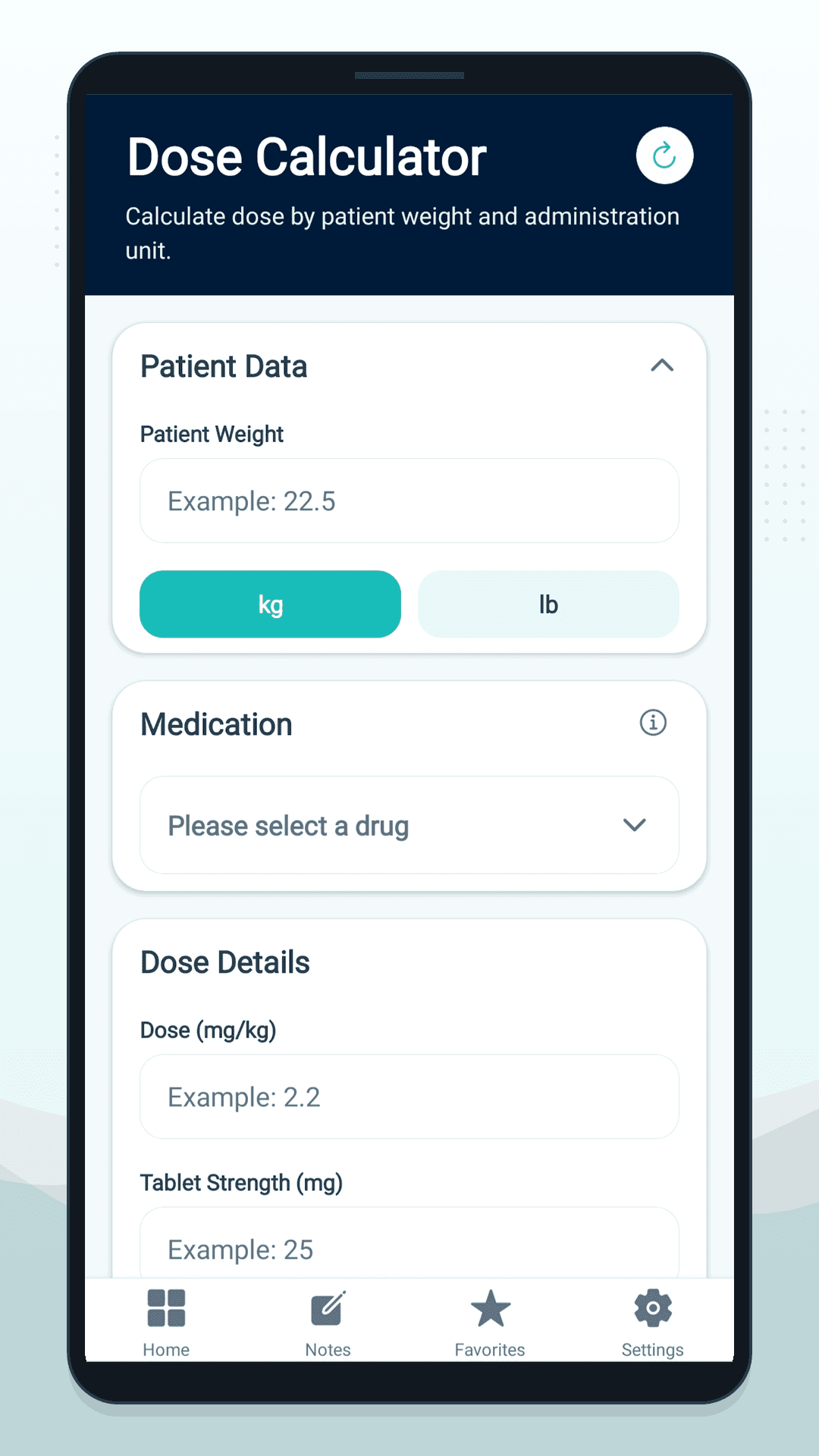 Vet Tech Companion dose calculator